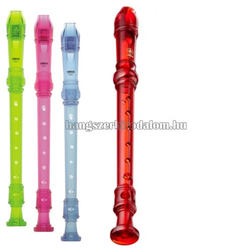 Yamaha szoprán furulya, barokk fogású több színben