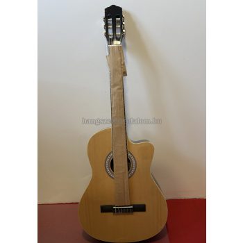   MILEIA 44NT CE - 4/4 klasszikus gitár (aktív cutaway) (NEM GARANCIÁLIS)
