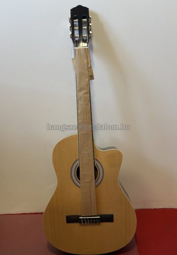 MILEIA 44NT CE - 4/4 klasszikus gitár (aktív cutaway) (NEM GARANCIÁLIS)