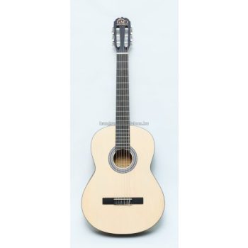 GMC-H00L-LH Klasszikus gitár 4/4 natur, balkezes