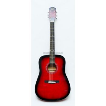 GMC-229 Akusztikus (western) gitár redburst