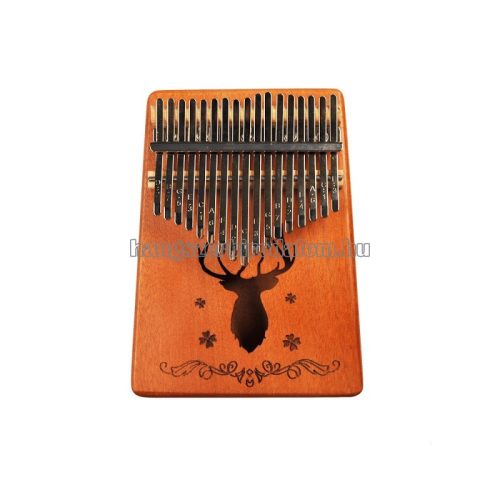 ARK-N-DEER - Mahagóni kalimba 17 hangú- Deer design