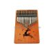 ARK-N-REINDEER - Mahagóni kalimba 17 hangú- Reindeer design