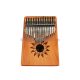 ARK-N-SUN - Mahagóni kalimba 17 hangú- Sun design