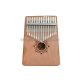 ARK-B-FLOWER - Mahagóni kalimba, lekerekített testtel, 17 hangú - Flower design