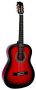 MSA 7/8 piros klasszikus gitár sok kiegészítővel
