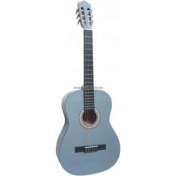MSA szürke klasszikus gitár, sok kiegészítővel C28