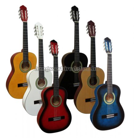 MSA 3/4 gitár tartozékokkal, több színben, 7-9 éves méret