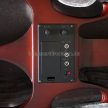 E-MASTER - 4/4 Elektromos hegedű kiegészítőkkel