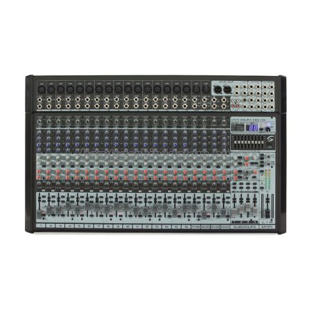 VIVO-24UFX MKII - 24 csatornás magas minőségű professzionális mixer, Ambient Pro® FX processzorral és USB I/O hangkártyával