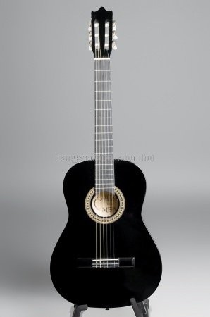 MSA fekete klasszikus gitár C21