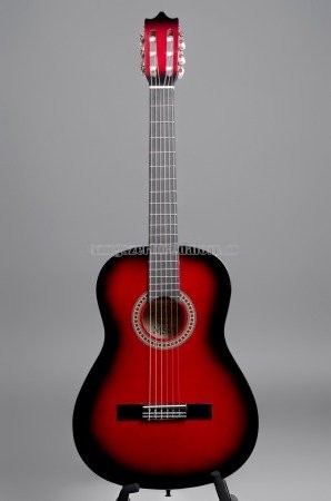 MSA piros klasszikus gitár C24