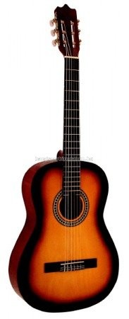 MSA napsárga klasszikus gitár C25