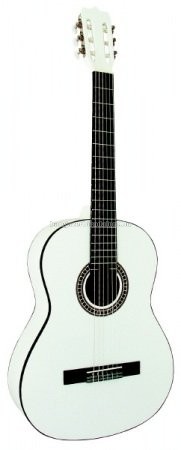 MSA fehér klasszikus gitár C26