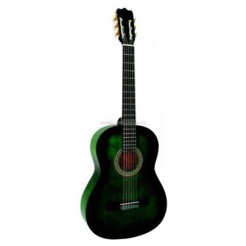 MSA zöld klasszikus gitár C27