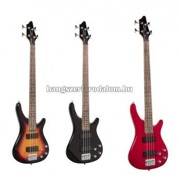   GUNBARREL-4 - Elektromos basszusgitár hídra és nyakra szerelt pickuppel, több színben