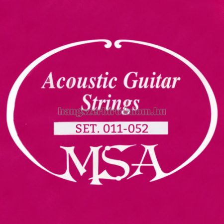 MSA SK-32– Akusztikus gitárhúr szett (011-052) 