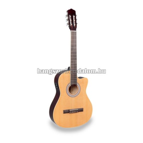 MILEIA 44NT CE - 4/4 klasszikus gitár  (aktív cutaway)