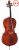 Soundsation Virtuoso Student cselló tokkal, vonóval, 3/4 méret 