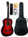 MSA 7/8 piros klasszikus gitár sok kiegészítővel MSA 7/8 piros klasszikus gitár sok kiegészítővel
