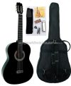 MSA 7/8 fekete klasszikus gitár sok kiegészítővel MSA 7/8 fekete klasszikus gitár sok kiegészítővel