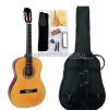 MSA natúr klasszikus gitár sok kiegészítővel, C22 MSA natúr klasszikus gitár sok kiegészítővel, C22