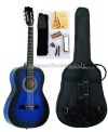 MSA kék klasszikus gitár sok kiegészítővel, C23 MSA kék klasszikus gitár sok kiegészítővel, C23