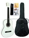 MSA fehér klasszikus gitár sok kiegészítővel, C26 MSA fehér klasszikus gitár sok kiegészítővel, C26